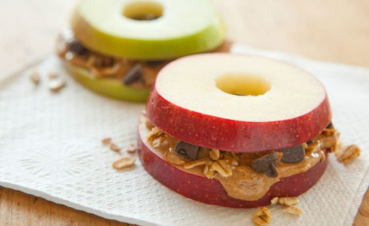 Manzana con Granola